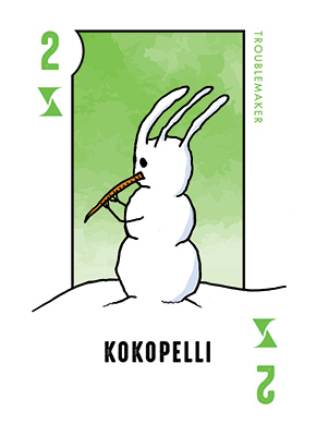 Kokopelli Card