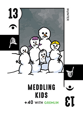 Meddling Kids Card